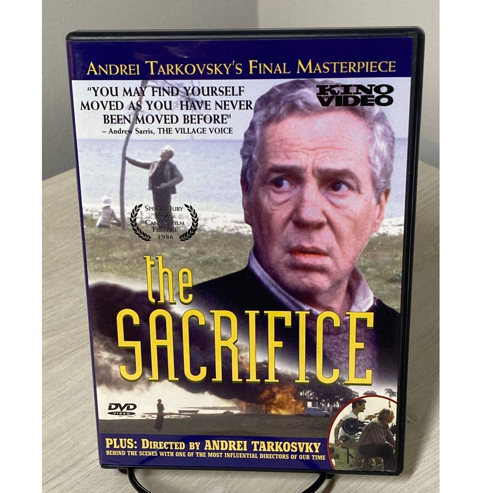The Sacrifice DVD Andrei Tarkovsky Kino Video 1986 Swedish Drama Special Edition